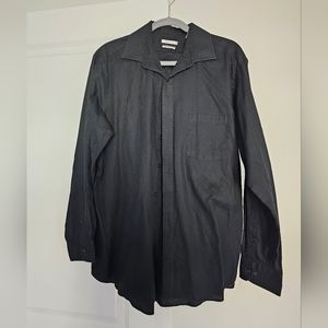 Black Men's Dress Shirt
